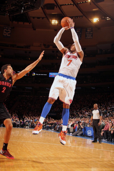 尼克斯大胜猛龙安东尼状态回暖